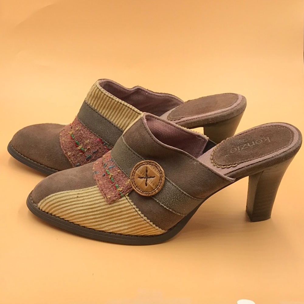 Kenzie Patchwork Mules *Good Condition* - image 3